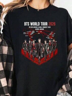 BTS Arirang World Tour 2026 T-Shirt 12